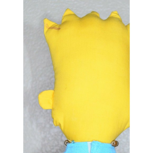 Vintage 1990 The Simpsons Large Bart Simpson Rag Doll 17 inches - Picture 5 of 7
